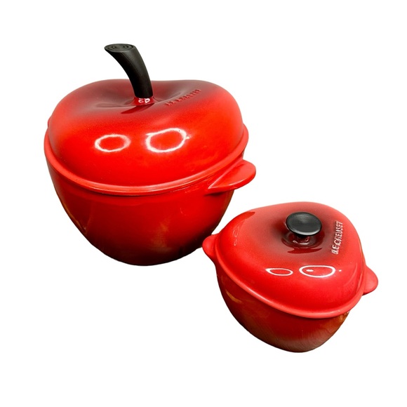 Le Creuset Kitchen Le Creuset Apple Cocotte 225 Quart And Mini